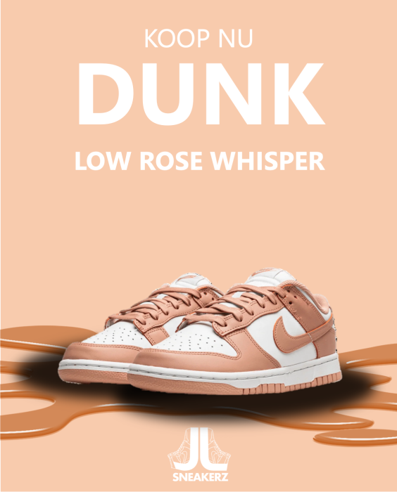 Dunk low rose whisper