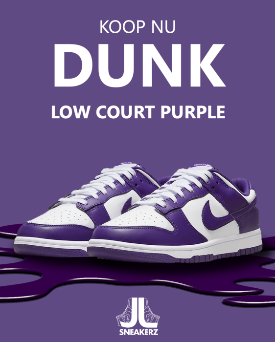 dunk low court purple